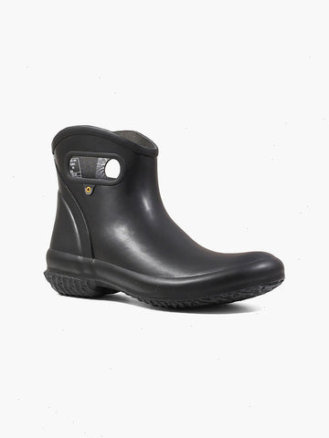 Patch Ankle Boot SolidWomen's Waterproof Slip On Boots