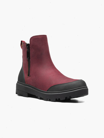 Holly Zip LeatherWomen's Waterproof Leather Boots