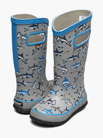Rainboot Pixel SharkKids Rainboots