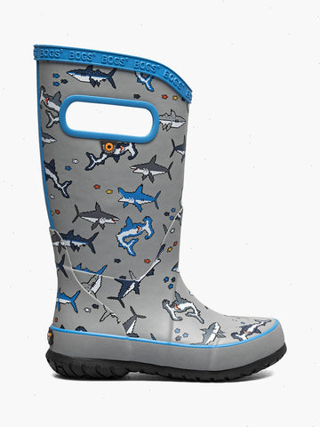 Rainboot Pixel SharkKids Rainboots